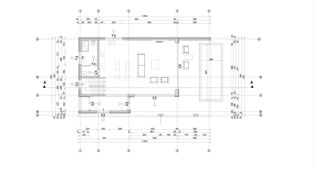 villa eaventure alaprajz földszint